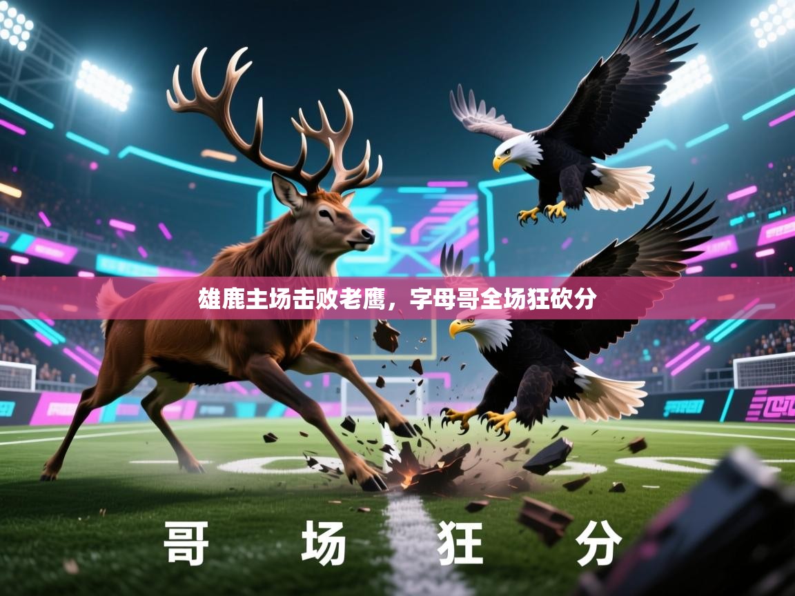 雄鹿主场击败老鹰，字母哥全场狂砍分  第1张
